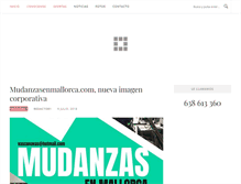 Tablet Screenshot of mudanzasenmallorca.com